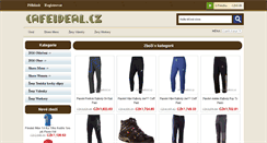 Desktop Screenshot of cafeideal.cz